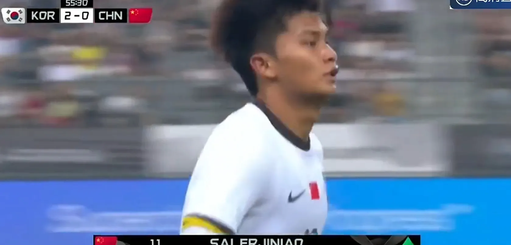 朱辰杰两次失误致丢球国足不敌韩国的简单介绍