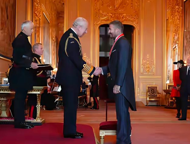 英媒：贝克汉姆将获封“爵士”已获得大英帝国勋章的简单介绍