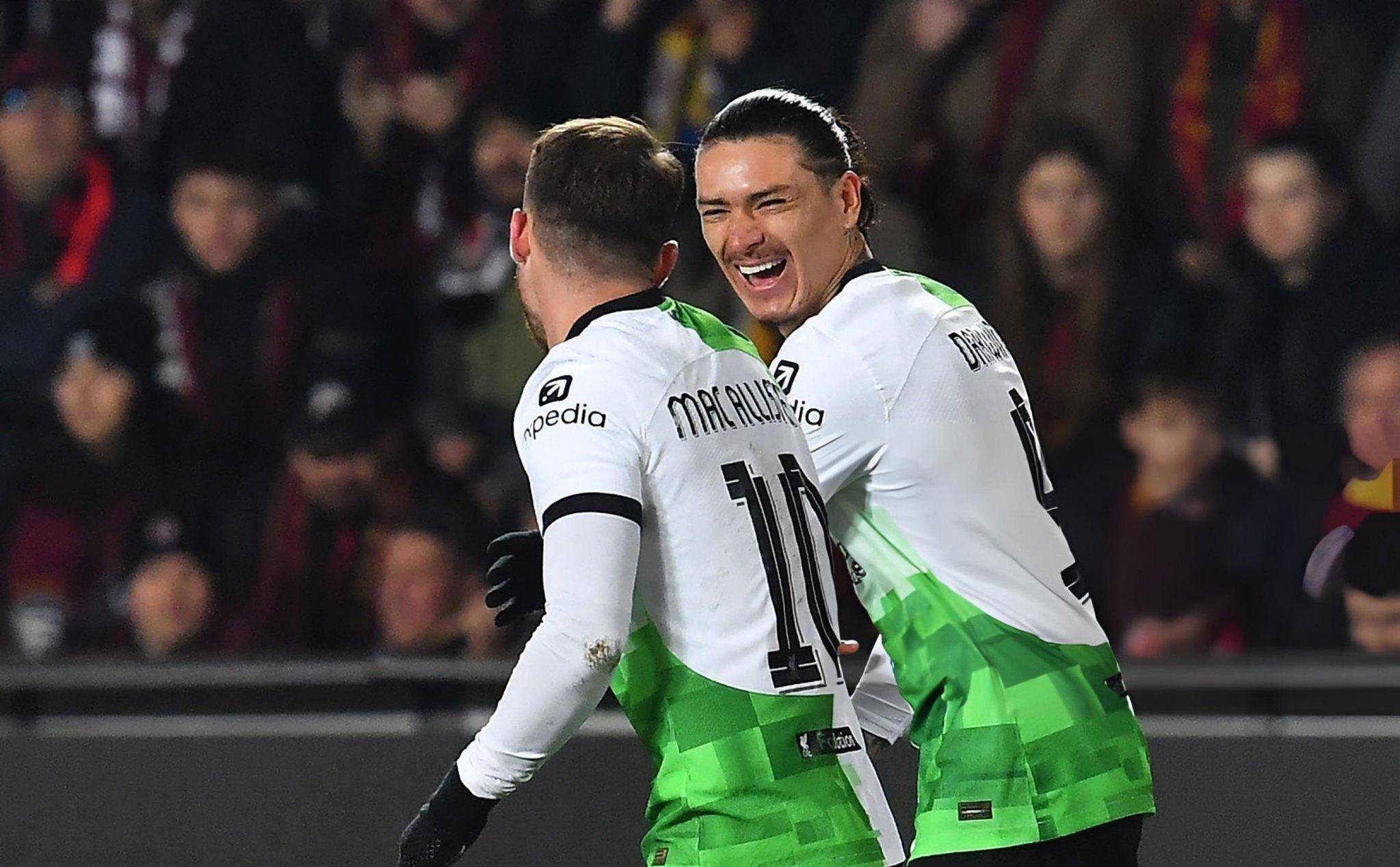 友谊赛利物浦5-0斯托克城努涅斯上演帽子戏的简单介绍  第1张