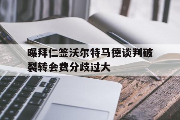 曝拜仁签沃尔特马德谈判破裂转会费分歧过大  第1张