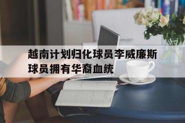 越南计划归化球员李威廉斯球员拥有华裔血统的简单介绍